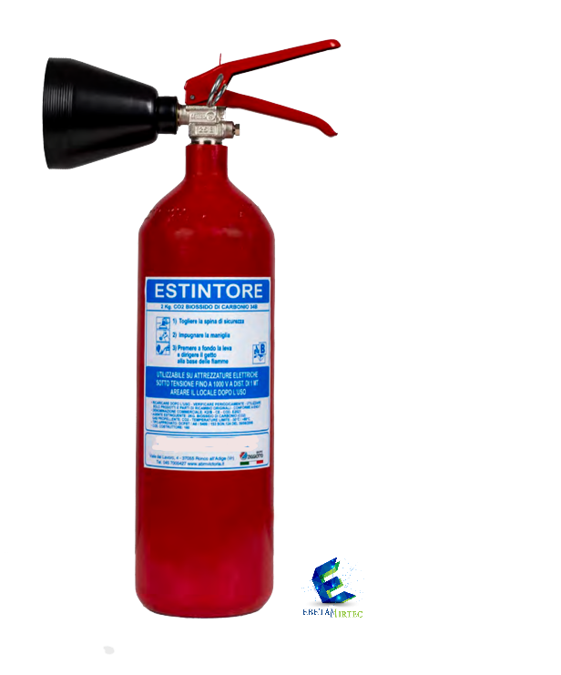 Πυροσβεστήρας  διοξειδίου Άνθρακος  2kg  