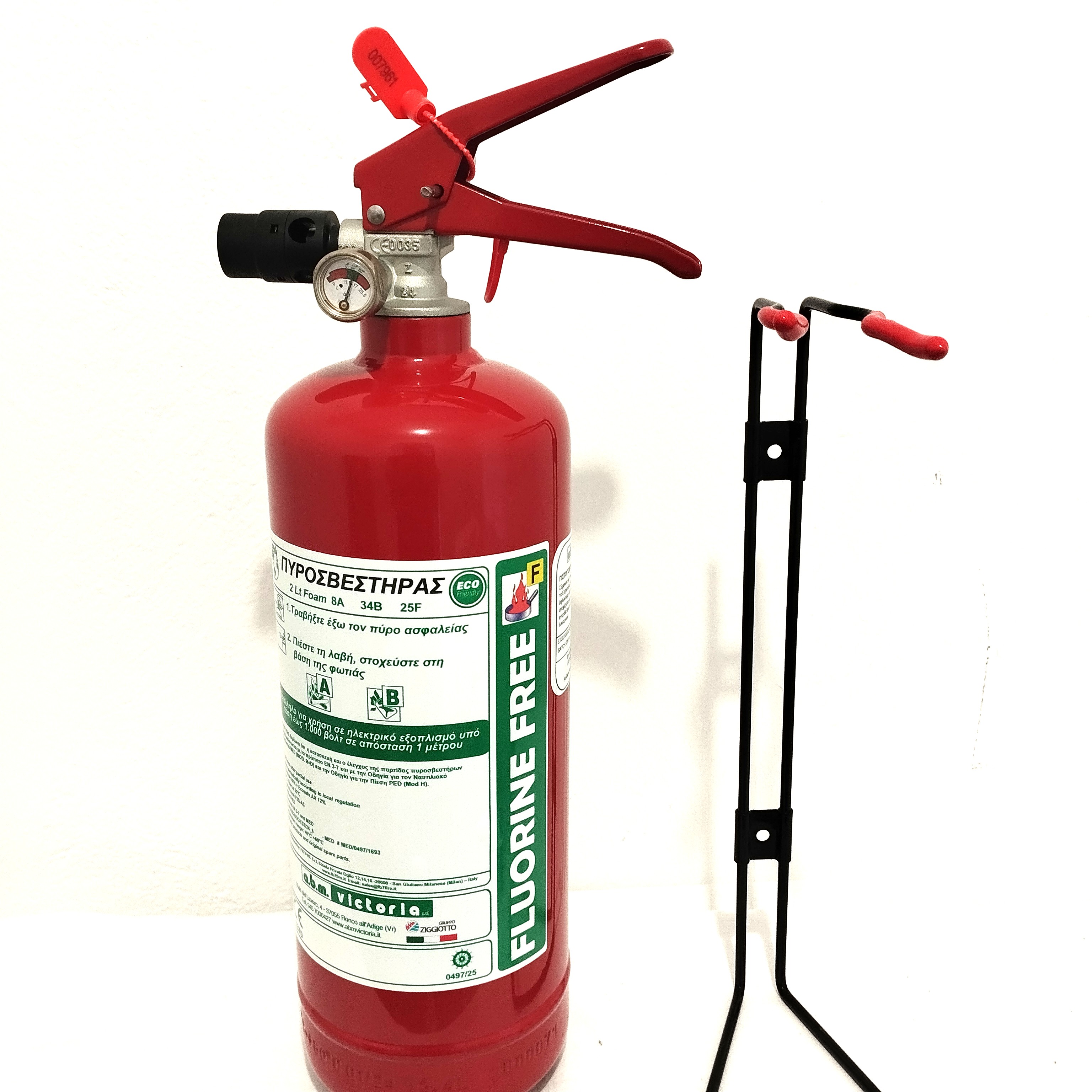 Πυροσβεστήρας FLUORINE FREE  2lt τύπου F 