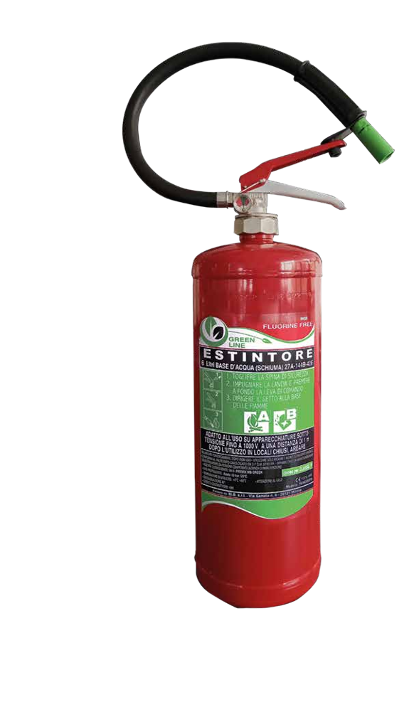 Φωτογραφία από Πυροσβεστήρας  6Lt Fluorine free (PFOS - PFAS - PFOA )