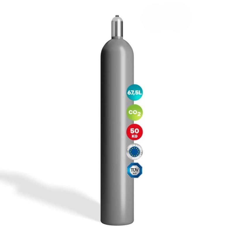 Φωτογραφία από Πυρόσβεση Βιομηχανικά Αέρια Χαλύβδινες φιάλες Cο2 45kg 67,5 Lt WP250bar