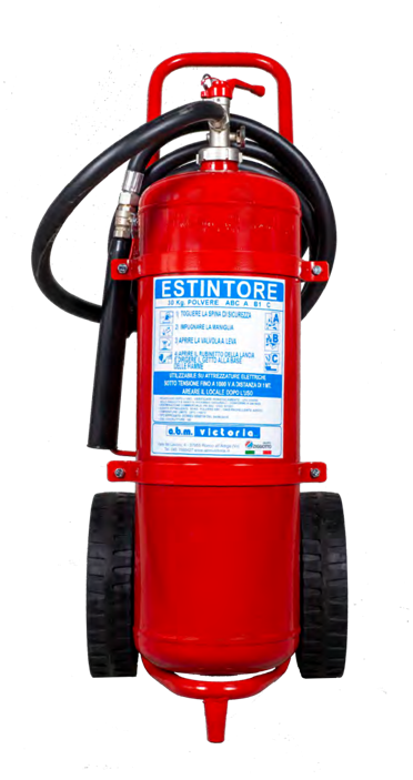 Πυροσβεστήρας Τροχήλατος Σκόνης 25kg A B1 C Φωτογραφία από Πυροσβεστήρας Τροχήλατος Σκόνης 25kg A B1 C